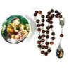 rosary of saint antonio - wood