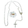 rosario flor metal – (con cierre)