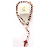 brown bicolor wood third (with clasp)