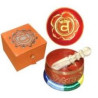Cuenco tibetano naranja – 12,5 cm