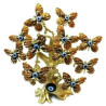 tree of wealth – 12 LRJ DR butterflies
