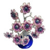 tree of wealth – purple peony – 10 flowers