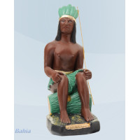 caboclo pluma verde – 20cm