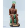 caboclo green feather – 20cm