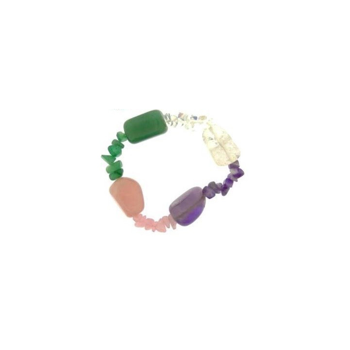 bracciale di quarzo – 4 pietre