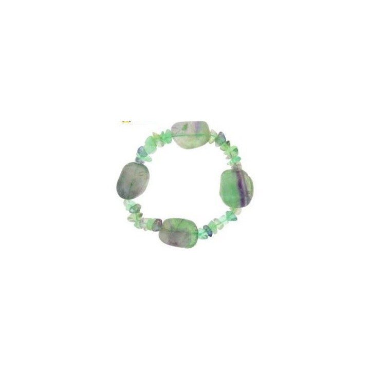 bracciale fluorite – 4 pietre