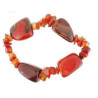 carnelian bracelet – 4 stones