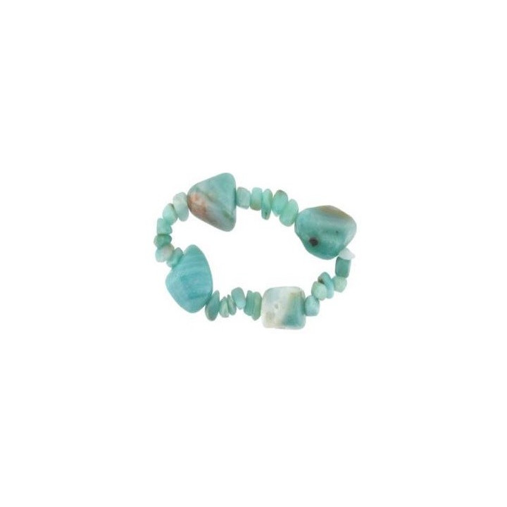 pulsera amazonita – 4 piedras