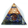 lapis lazuli orgonite pyramid – 7 x 7