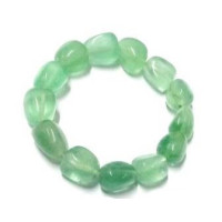 pulsera de fluorita - piedras