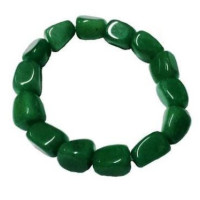 pulsera de cuarzo verde - piedras