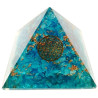 pirámide de orgonita topacio azul – 7 x 7