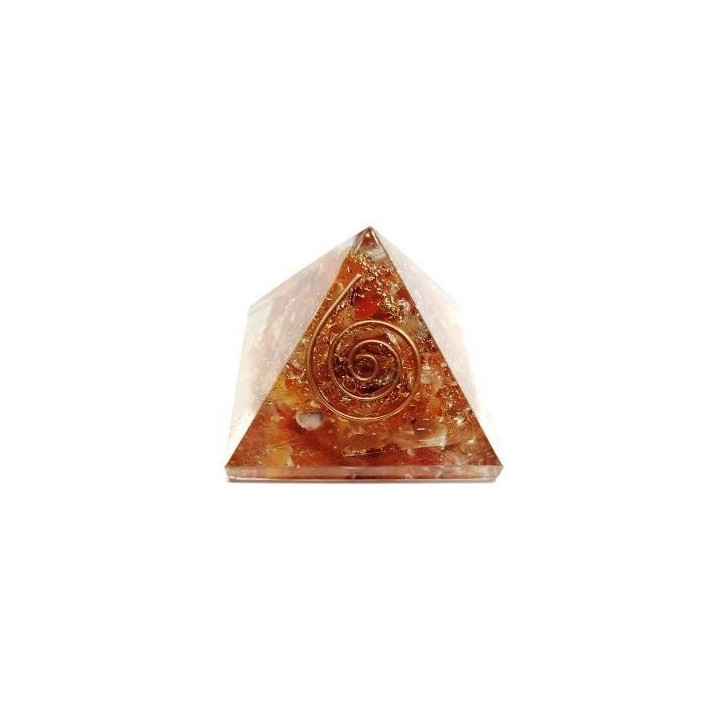 piramide orgonite cornalina – 4 x 4