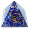 lapis lazuli orgonite pyramid – 4x4