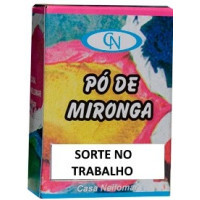pó sorte no trabalho