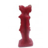 red untiing candle