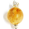 citrine pendant – ball