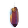 titanium aura pendant (rainbow aura)