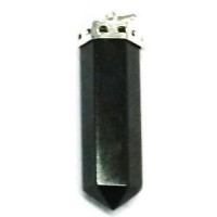 black agate pendant
