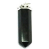 colgante de ágata negra
