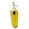 yellow quartz tip - pendant