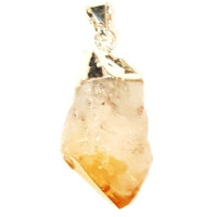 tip citrine – pendant (crude)