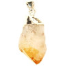 tip citrine – pendant (crude)
