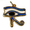 eye of horus - golden pendant