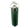 green quartz tip - pendant