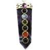 amethyst chakra tip - pendant