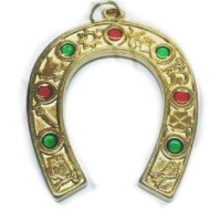 lucky horseshoe (golden)