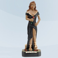 linda paloma dama de la noche – 35cm