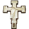 crucifijo en madera y plata – 26cm