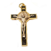cruz de são bento em metal – 7cm