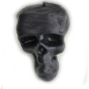 black skull candle