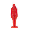 red woman candle