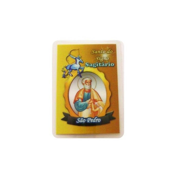 cartolina segno – Sagittario/Santo Pietro