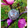 Orgonite - Colgante con collar - verde