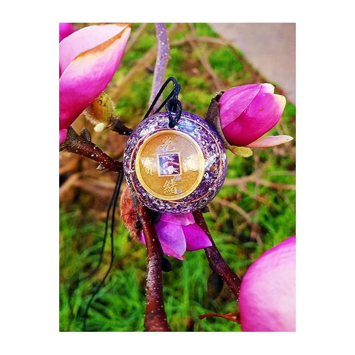 Orgonite - Pendente com colar