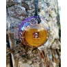Orgonite - Necklace Pendant - Feng Shui Coin