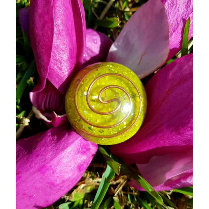 ORGONITA - MINI TOWER BUSTER - VERDE/AMARILLO