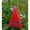Pirámide de Orgonita - Nubia - Rosa