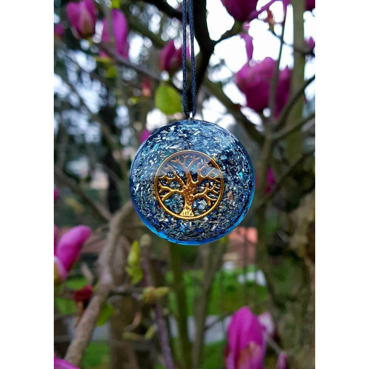ORGONITE - PENDENTE COM COLAR - Árvore da Vida