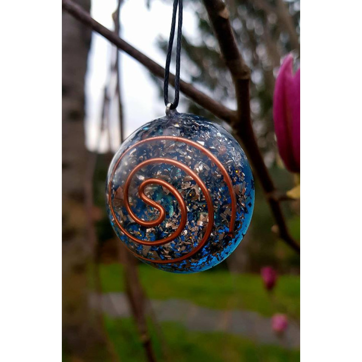 ORGONITE - PENDENTE COM COLAR