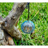 ORGONITE - PENDENTE COM COLAR - ÁRVORE DA VIDA AZUL