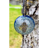 ORGONITA - COLGANTE COLLAR - Azul MANO DE FATIMA
