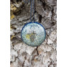 ORGONITA - COLGANTE COLLAR - Azul MANO DE FATIMA