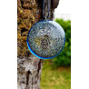ORGONITA - COLGANTE COLLAR - Azul MANO DE FATIMA