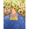 Nubian-Golden Orgonite Pyramid S