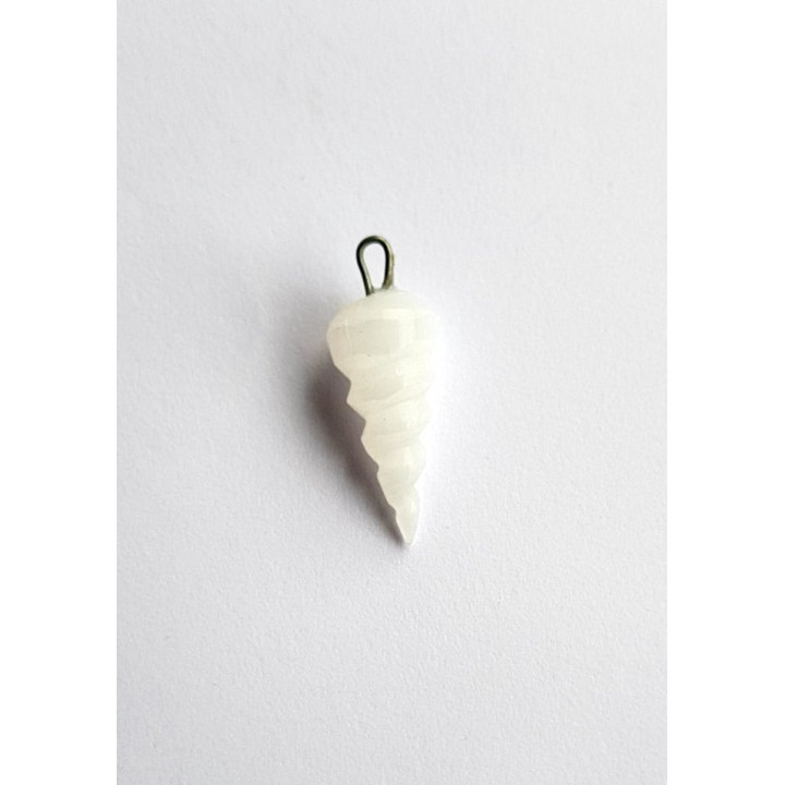 Pendente Selenite - Espiral